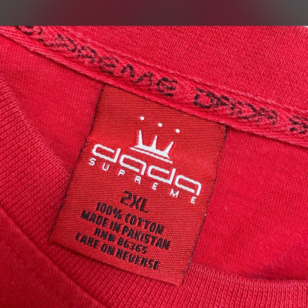 Supreme Red Graphic Tee - Picture 2 of 7